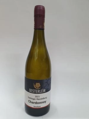 Zum Wein / Sekt: 2021er Dertinger Mandelberg Chardonnay Qualitätswein trocken 