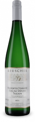 Zum Wein / Sekt: 2021er Piesporter Domherr Riesling Spätlese Trocken 0.75l