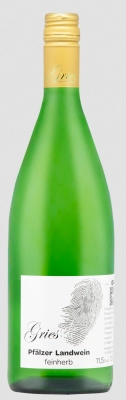 Zum Wein / Sekt: Pfälzer Landwein weiß feinherb