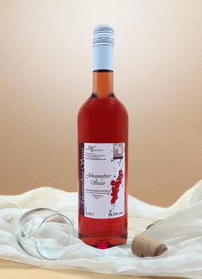 Zum Wein / Sekt: Johannisbeersecco* - Johannisbeerperlwein mit zugesetzter Kohlensäure 0.75l