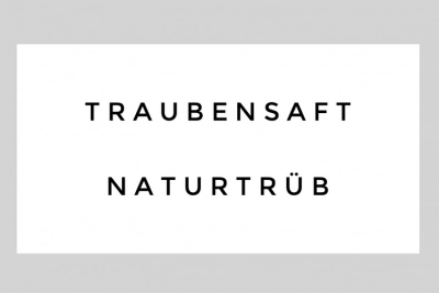 Zum Wein / Sekt: 2021 Bio-Traubensaft. naturtrüb 0.75l*