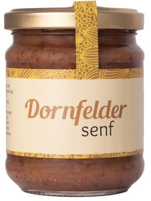 Zum Wein / Sekt: Dornfelder-Senf körnig