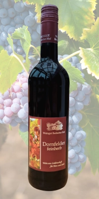 Zum Wein / Sekt: Dornfelder feinherb Deutscher Qualitätswein. 0.75L