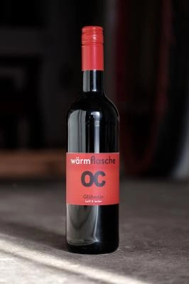 Zum Wein / Sekt: Roter Glühwein - Wärmflasche -