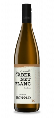 Zum Wein / Sekt: 2021er Cabernet Blanc QbA feinherb 