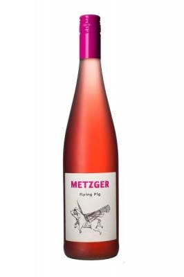 Zum Wein / Sekt: 
    Weingut Metzger
    Flying Pig Rosé
          Pfalz
        NV
    Perlwein
  