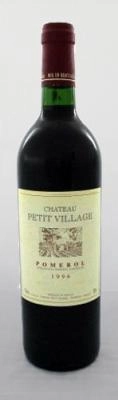 Zum Wein / Sekt: 
    Château Petit-Village
    
          Pomerol
        1996
    
  