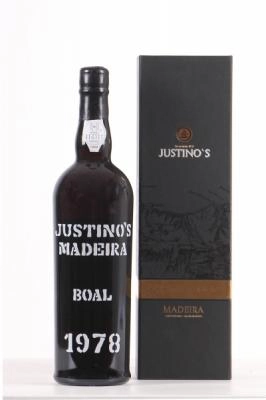 Zum Wein / Sekt: 
    Vinho Justino Henriques
    Justino's Boal Madeira 1978
          Madeira
        1978
    Likörwein
  