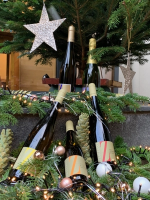 Zum Wein / Sekt: Spezial Weihnachts-Paket mit Liveschaltung