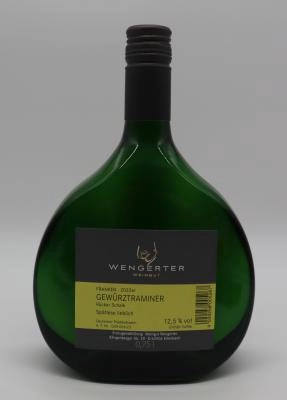 Zum Wein / Sekt: 2022er Gewürztraminer Spätlese Rücker Schalk 0.75l 