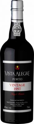 Zum Wein / Sekt: Vallegre Vista Alegre Vintage Port 1997 in Holzkiste  Portwein
