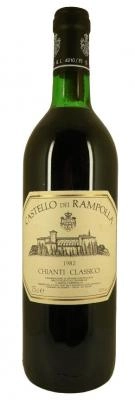 Zum Wein / Sekt: Castello dei Rampolla Chianti Classico 1982 Rotwein