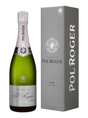 Zum Wein / Sekt: Pol Roger Pure Extra Brut Champagne N.V.  Champagner