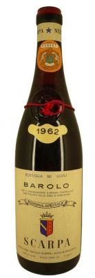 Zum Wein / Sekt: Raritäten Barolo Riserva Speciale Scarpa 1962 Rotwein