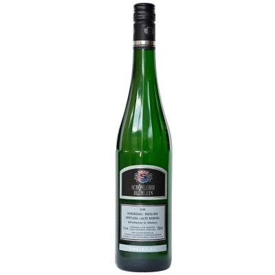 Zum Wein / Sekt: Weingut Schönleber-Blümlein Mittelheimer St. Nikolaus Riesling Spätlese Alte Reben 2021 Weißwein