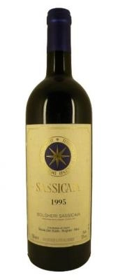 Zum Wein / Sekt: Raritäten Sassicaia Tenuta San Guido 1995 Rotwein