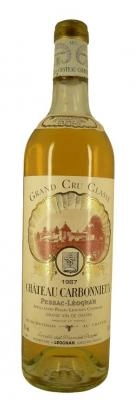 Zum Wein / Sekt: Raritäten Pessac-Léognan Blanc (Grand Cru Classé de Graves) Château Carbonnieux 1987 Weißwein