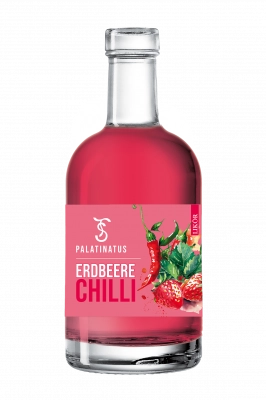 Zum Wein / Sekt: Erdbeer-Chili Likör 0.5l 20% vol
