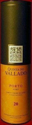 Zum Wein / Sekt: Vallado Tawny 20 Jahre Portwein 0.5L Douro NV dark