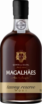 Zum Wein / Sekt: Magalhães Silval Tawny Reserva Portwein 0.5L Douro NV dark