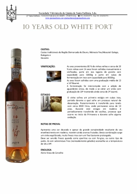Zum Wein / Sekt: Eufemia White 10 Years Port 0.5 L Douro Cima Corgo NV dark