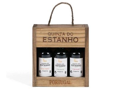 Zum Wein / Sekt: 3er Miniaturpaket Portwein Quinta do Estanho Douro keine dark