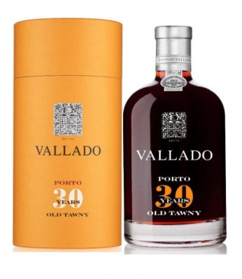Zum Wein / Sekt: Vallado Tawny 30 Jahre Portwein 0.5L Douro NV dark