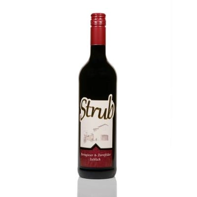 Zum Wein / Sekt: Dornfelder und Portugieser Rotweincuvée lieblich